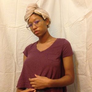 Urban Outfitters Burgundy Swing Tee